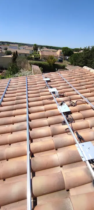 Photovoltaïque — réalisation JoseMServices dans l'Hérault (1)