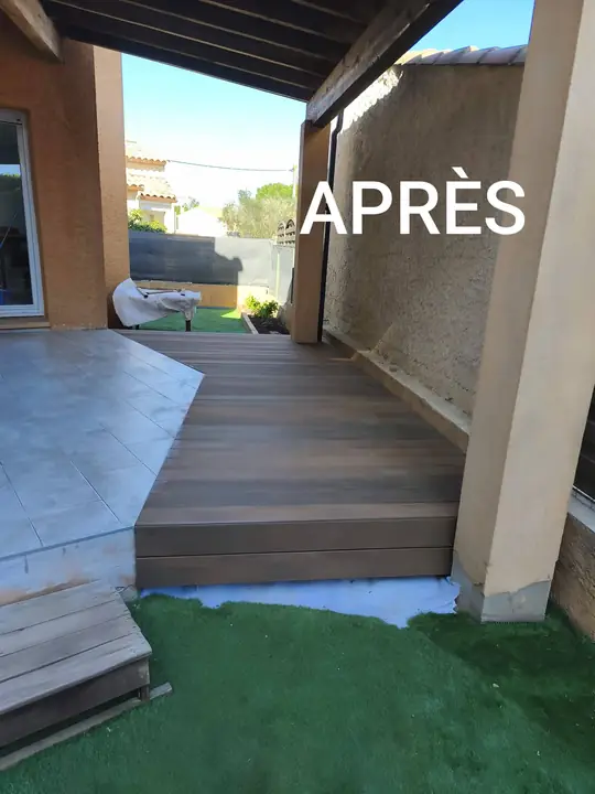 Terrasses — réalisation JoseMServices dans l'Hérault (4)