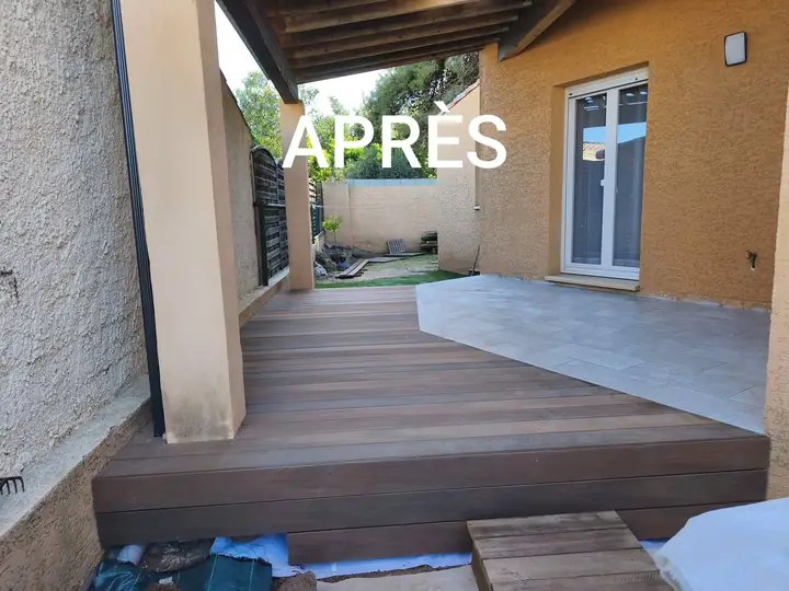 Terrasses — réalisation JoseMServices dans l'Hérault (6)